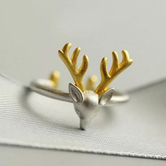 Jewelry - 🦌 Minimalist Deer S925 Trendy Ring 🦌